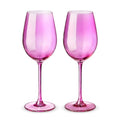 Vibrant Fuchsia Wine Glass Set (Set of 2)